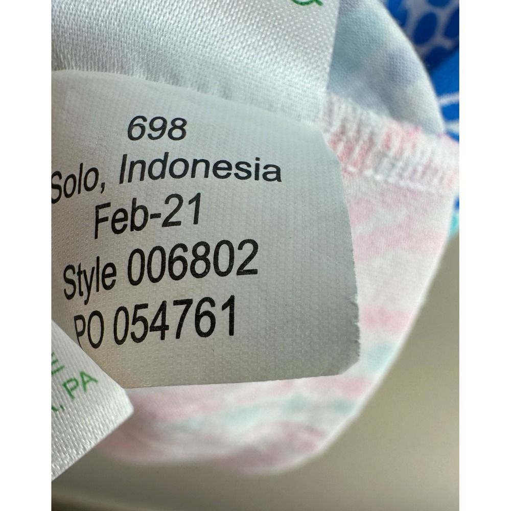 Lilly Pulitzer Beverlynn Dress Resort White Sway With Me Pink Blue Small *Flawed - Picture 14 of 16